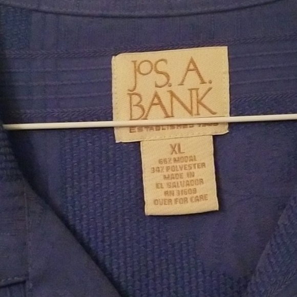 Jos. A. Bank Dark Blue Shirt - Picture 2 of 2